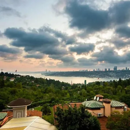 Cozy With Fascinating Bosphorus View In Uskudar Apartment
