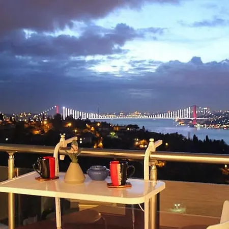Cozy With Fascinating Bosphorus View In Uskudar Apartment Istanbul